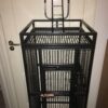 parrot bird cage set-up